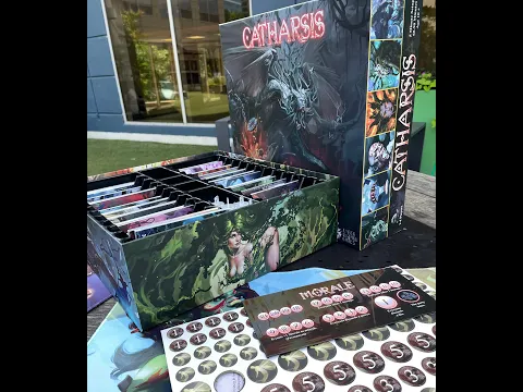 Catharsis Board Game - Kickstarter Unboxing