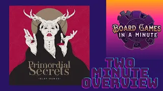 Two Minute Overview of Primordial Secrets