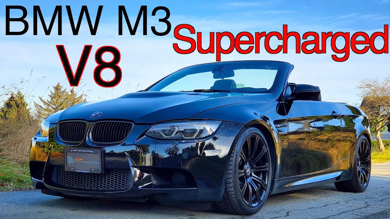 2013  BMW M3 // V8 and  Supercharged!!!