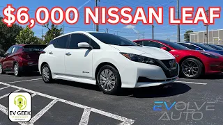 Why Choose a $6,000 Nissan Leaf? Uncovering It's Value and Benefits | The EV Geek