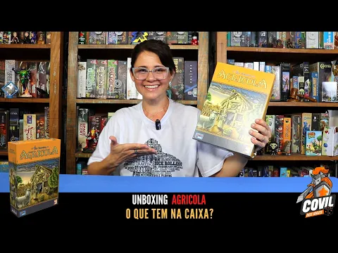 O Que tem na Caixa? Unboxing Agricola Edição Revisada
