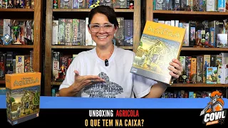 O Que tem na Caixa? Unboxing Agricola Edição Revisada