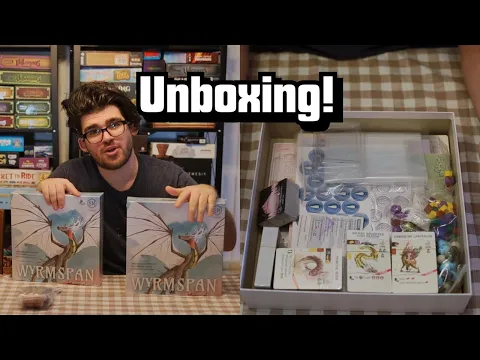 Wyrmspan Unboxing & Upgraded Components