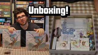 Wyrmspan Unboxing & Upgraded Components