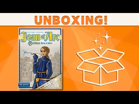 Joan of Arc: Orléans Draw & Write - UNBOXING!