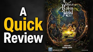 A Gest of Robin Hood - Quick Review