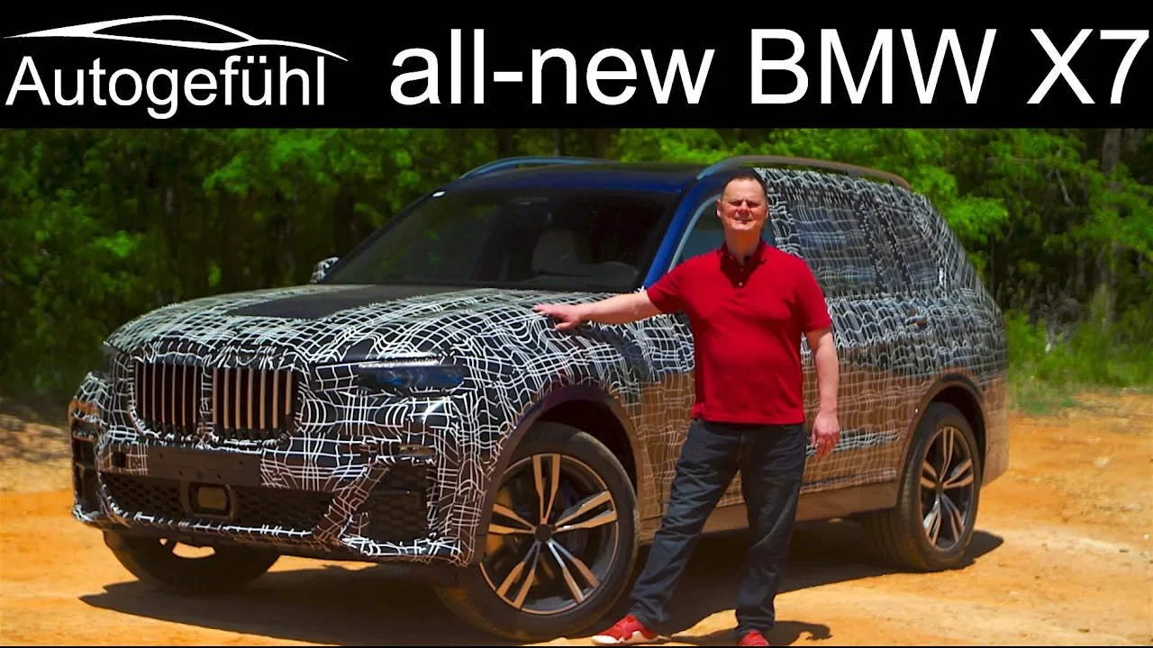 BMW X7 first REVIEW exclusive look all-new big SUV - Autogefühl