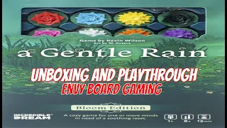 A Gentle Rain Board Game Unboxing and Playthrough - Target Promo!
