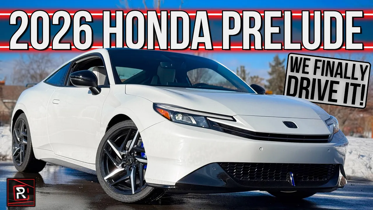 The 2026 Honda Prelude Is A Sophisticated Hybrid Sport Coupe For Matured Drivers