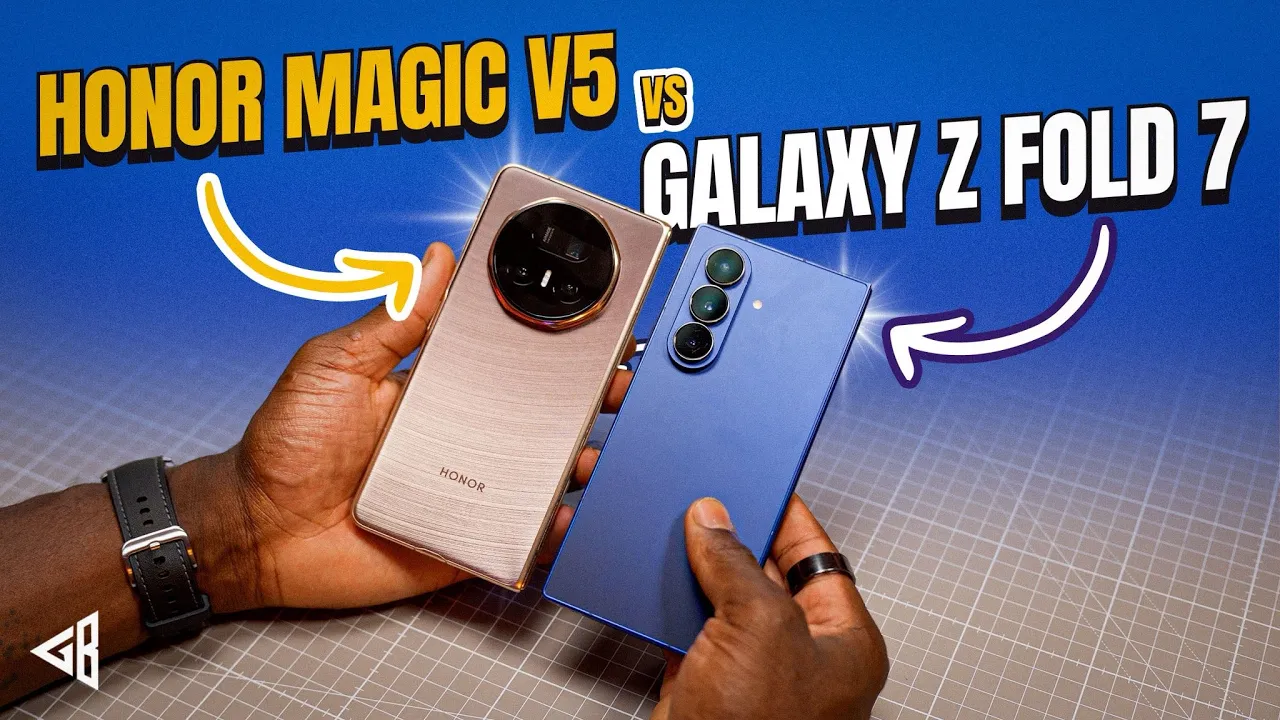 Honor Magic V5 vs Samsung Galaxy Z Fold 7: Which Foldable Is Better?