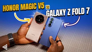 Honor Magic V5 vs Samsung Galaxy Z Fold 7: Which Foldable Is Better?