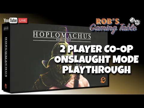 Hoplomachus: Remastered Co-op Onslaught Playthrough