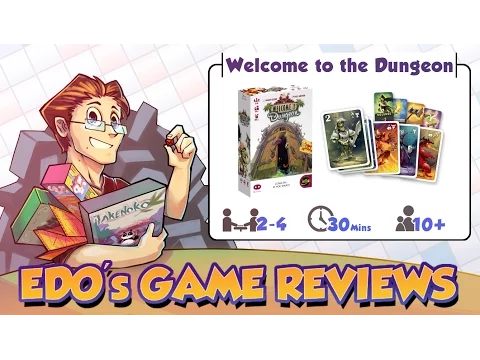 Edo's Welcome to the Dungeon Board Game Review