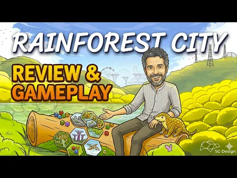 HOW to PLAY RAINFOREST CITY |Board Game Review|