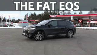 Mercedes EQS SUV 580 4Matic range test