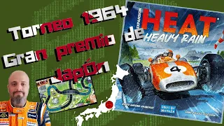 Lluvia Torrencial ,Heat Expansión, Primera Carrera Japón, Juego de Mesa