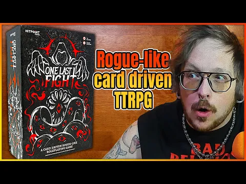 One Last Fight | Rogue-Like Card Drive RPG | Solo Actual-Play & Overview