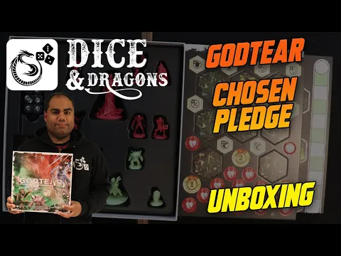 Dice and Dragons - Godtear Chosen Pledge Unboxing