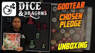 Dice and Dragons - Godtear Chosen Pledge Unboxing