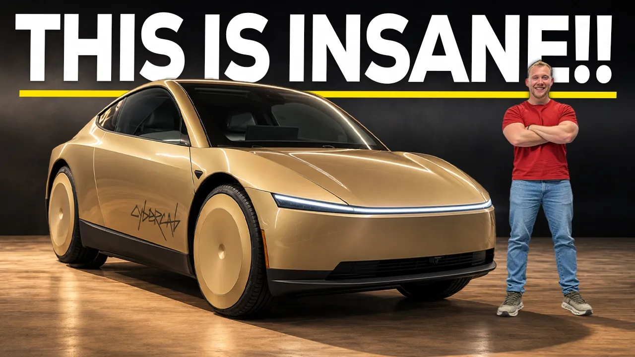 NEW Tesla Cybercab Review: THIS IS INSANE!!