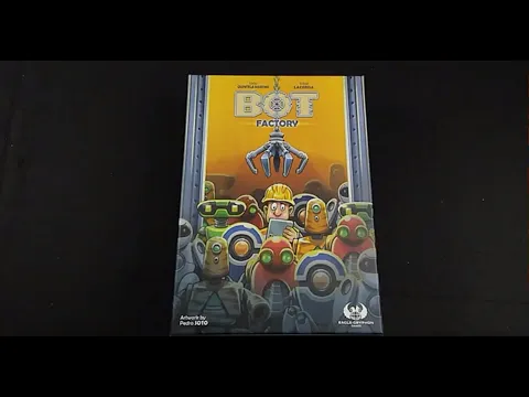 Bot Factory Board Game Unboxing