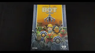 Bot Factory Board Game Unboxing