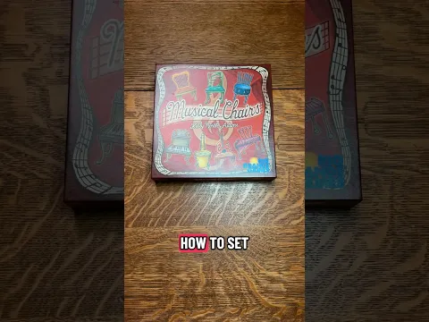 How to set up Musical Chairs by Rio Grande Games