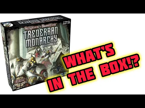 Shadows of Brimstone Trederran Monarchy Unboxing