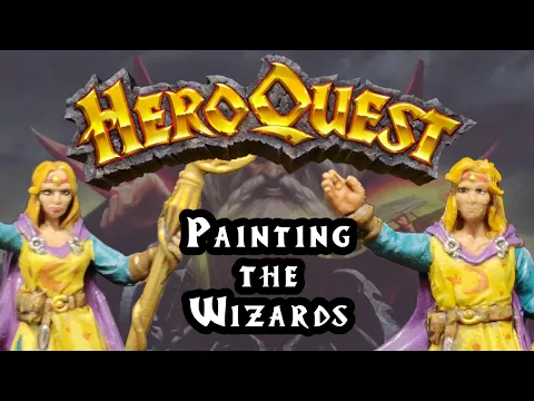 How to Paint The Wizards from HeroQuest 2021