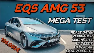 761 PS Elektro Luxusdampfer! Mercedes EQS AMG 53 E Auto der Superlative. #emobility  #amg