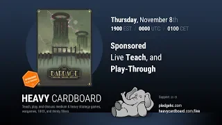Barrage 4p Play-through, Teaching, & Roundtable discussion by Heavy Cardboard
