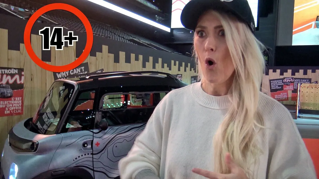 A 14 year old can legally drive this car | Citroën Ami