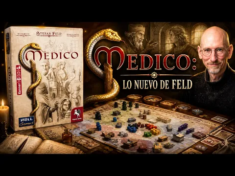 Todo sobre MEDICO: El nuevo juego de mesa de Stefan Feld