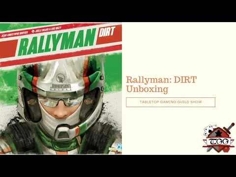 Rallyman: DIRT Board Game Unboxing