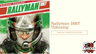 Rallyman: DIRT Board Game Unboxing
