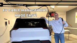 Your EV Charger Cables Don't Have to Look Chaotic! EV Hover Install and Overview