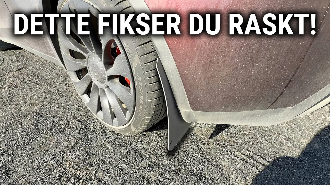 Hvordan og Hvorfor Du Bør Innstalere Rally Armor Skvettlapper