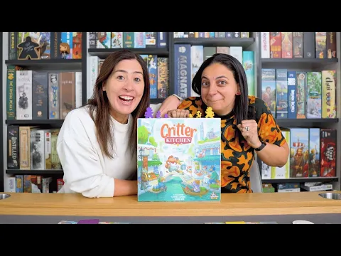 Critter Kitchen ~ an early first look & comparison to Flamecraft | Board Game Preview