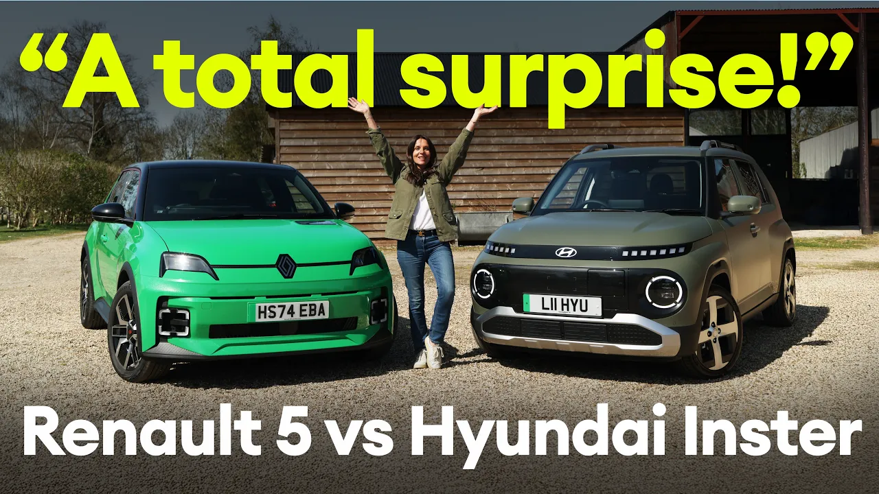 SHOOTOUT: Renault 5 vs Hyundai Inster: one’s iconic, one’s clever – who wins?