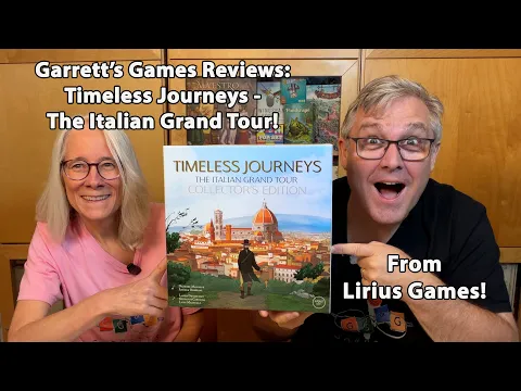 Tour Italy and Meet Famous People! Garrett's Games Review Timeless Journeys from Lirius Games