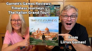Tour Italy and Meet Famous People! Garrett's Games Review Timeless Journeys from Lirius Games