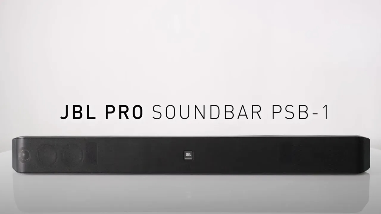 Product video thumbnail for JBL PSB-1 2.0-Channel Commercial-Grade Soundbar