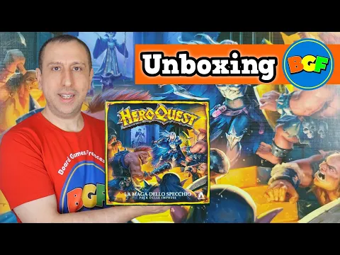 La Maga dello Specchio | Unboxing e recensione del materiale | Espansione del gioco HeroQuest