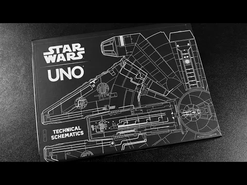 Star Wars UNO Special Edition | special rule and unboxing | Skip Solo