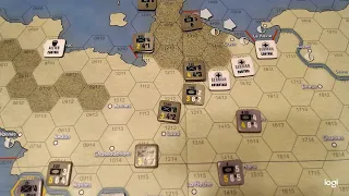 France 1944 by Compass Games Deluxe Edition Play Through - July 2nd Initiative Phase