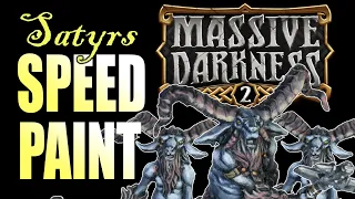 SPEEDPAINT Massive Darkness 2 - Satyrs Mob