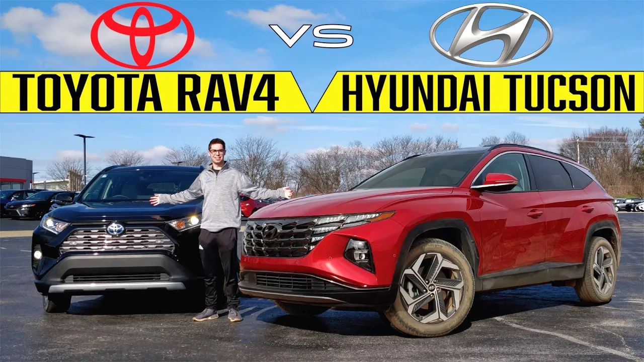 NEW KING?? -- 2022 Hyundai Tucson vs. 2021 Toyota RAV4: Comparison