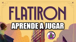 FLATIRON - Cómo se juega - TUTORIAL - Juego de Mesa