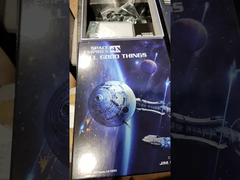 Space Empires 4x All Good Things unboxing #space Empires4x #gmtgames #gmt #wargames #boardgames
