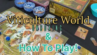 Viticulture World Unboxing and How To Play Guide